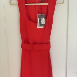 NWT Alexander McQueen Scarlet Dress size 44